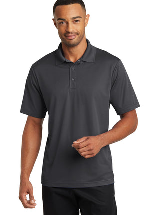 CornerStone® Micropique Gripper Polo. CS421 - Iron Grey | CornerStone