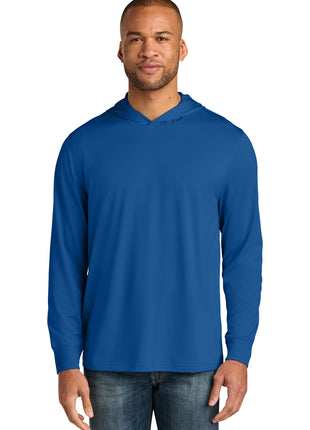 CornerStone® Workwear Pro Long Sleeve Hooded Tee CS440LSH - Royal | CornerStone