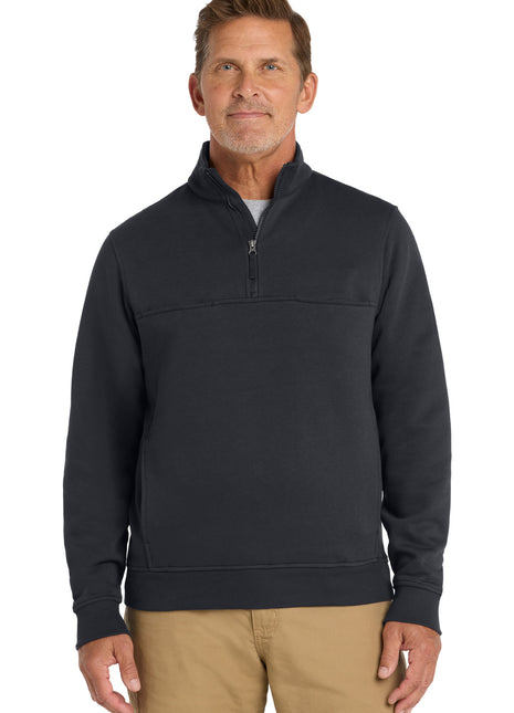 CornerStone® 1/2-Zip Job Shirt. CS626 - Dark Navy | CornerStone