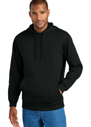 CornerStone® Tough Fleece Pullover Hoodie CSF630 - Black | CornerStone