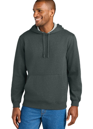 CornerStone® Tough Fleece Pullover Hoodie CSF630 - Charcoal Heather | CornerStone