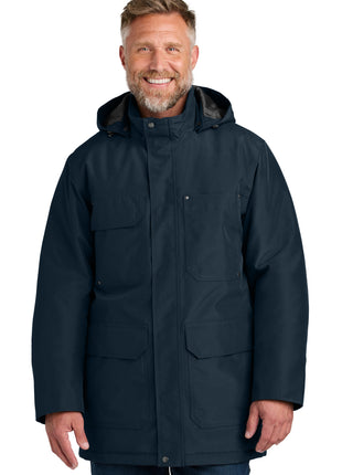 CornerStone® Elements Insulated Parka CSJ10 - Navy | CornerStone