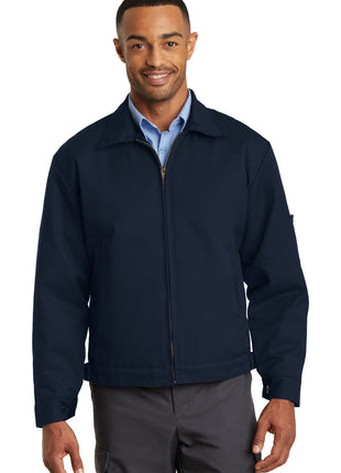 Red Kap® Slash Pocket Jacket.  CSJT22 - Navy | Red Kap