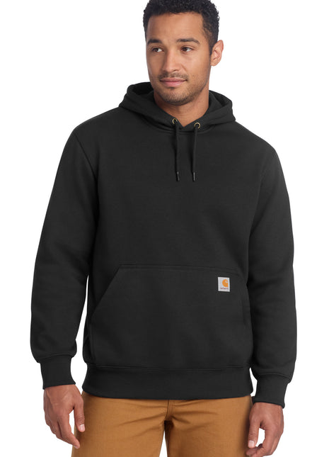 Carhartt ® Rain Defender ® Paxton Heavyweight Hooded Sweatshirt. CT100615 - Black | Carhartt