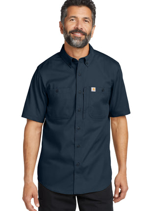Carhartt® Rugged Professional™Series Short Sleeve Shirt CT102537 - Navy | Carhartt