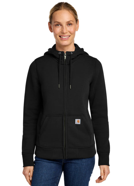 Carhartt® Women's Clarksburg Full-Zip Hoodie CT102788 - Black | Carhartt