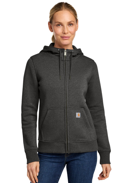 Carhartt® Women's Clarksburg Full-Zip Hoodie CT102788 - Carbon Heather | Carhartt