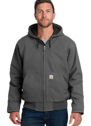 Carhartt® Washed Duck Active Jac. CT104050 - Gravel | Carhartt