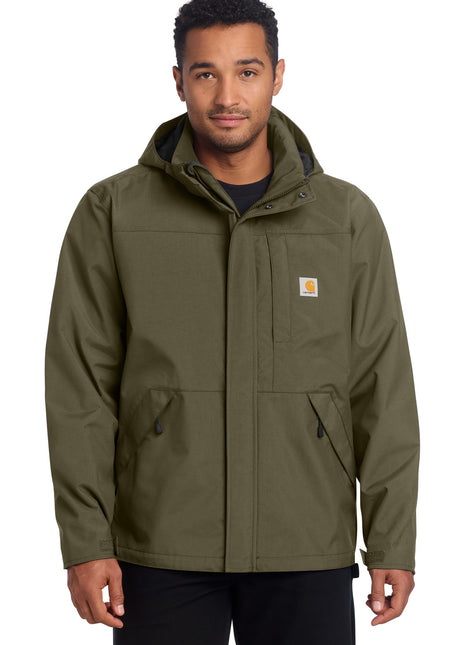 Carhartt® Storm Defender® Shoreline Jacket CT104670 - Moss | Carhartt
