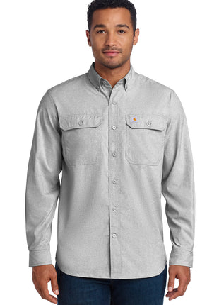 Carhartt Force® Solid Long Sleeve Shirt CT105291 - Steel | Carhartt