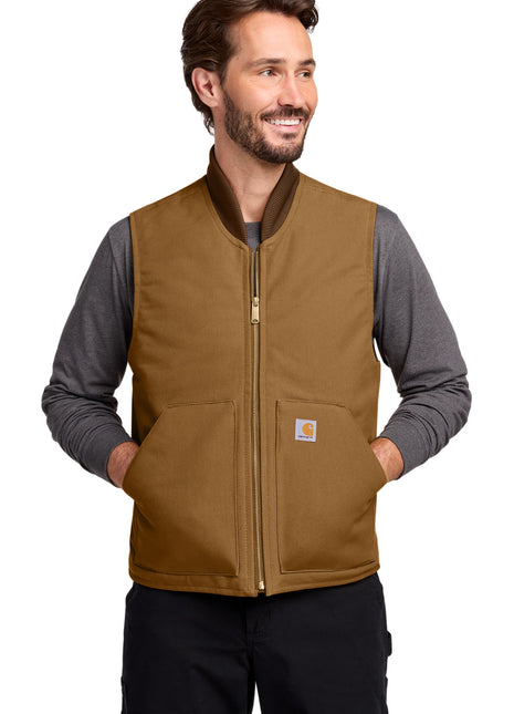 Carhartt ® Duck Vest. CT106676 - Carhartt Brown | Carhartt