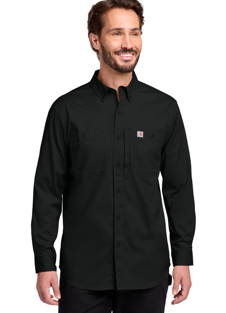 Carhartt® Rugged Professional™ Series Long Sleeve Shirt CT106689 - Black | Carhartt