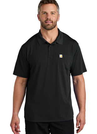 Carhartt Force® Snag-Resistant Pocket Polo CT106880 - Black | Carhartt