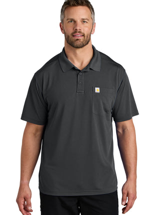 Carhartt Force® Snag-Resistant Pocket Polo CT106880 - Shadow Grey | Carhartt