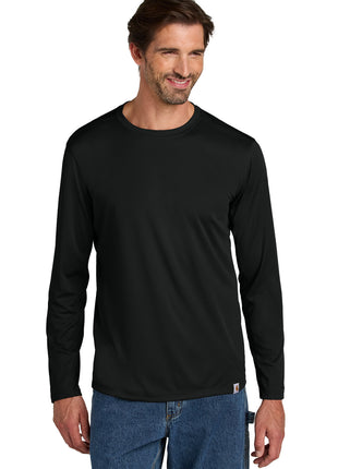 Carhartt Force® Sun Defender™ Long Sleeve T-Shirt CT106972 - Black | Carhartt