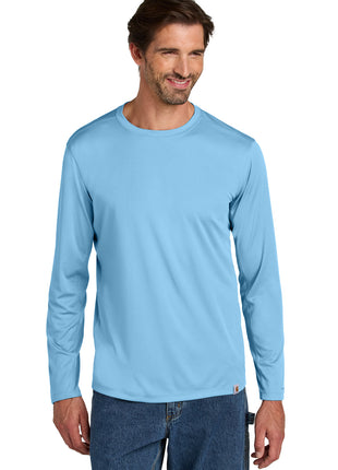 Carhartt Force® Sun Defender™ Long Sleeve T-Shirt CT106972 - Fresh Water Blue | Carhartt