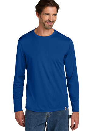 Carhartt Force® Sun Defender™ Long Sleeve T-Shirt CT106972 - Royal Glass Blue | Carhartt