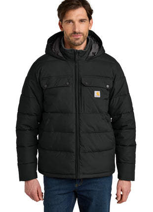 Carhartt® Montana Insulated Hooded Jacket CT107082 - Black | Carhartt