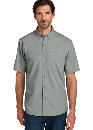 Carhartt Force® Sun Defender™ Short Sleeve Shirt CT107107 - Steel | Carhartt