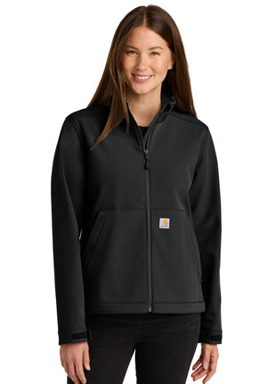 Carhartt® Women's Rain Defender® Soft Shell Jacket CT107115 - Black | Carhartt