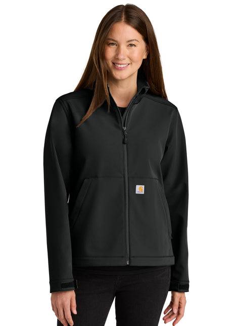 Carhartt® Women's Rain Defender® Soft Shell Jacket CT107115 - Black | Carhartt