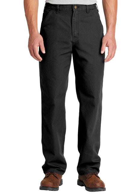 Carhartt ® Washed-Duck Work Dungaree. CTB11 - Black | Carhartt