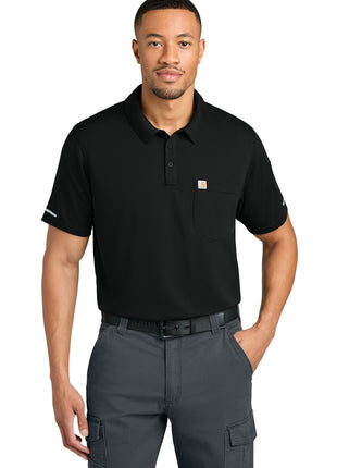 Carhartt® FLD & RSCU Polo CTC16119 - Black | Carhartt