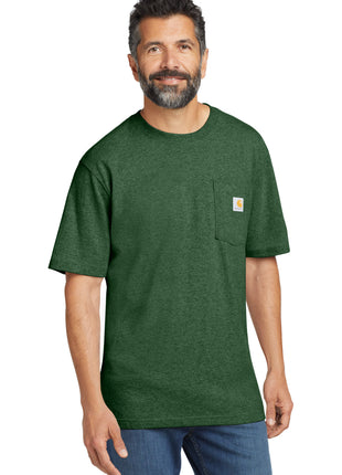 Carhartt ® Workwear Pocket Short Sleeve T-Shirt. CTK87 - North Woods Heather | Carhartt
