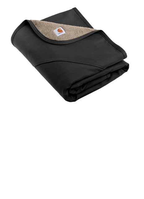 Carhartt® Firm Duck Sherpa-Lined Blanket CTP0000502 - Black | Carhartt