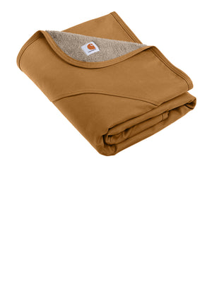 Carhartt® Firm Duck Sherpa-Lined Blanket CTP0000502 - Carhartt Brown | Carhartt