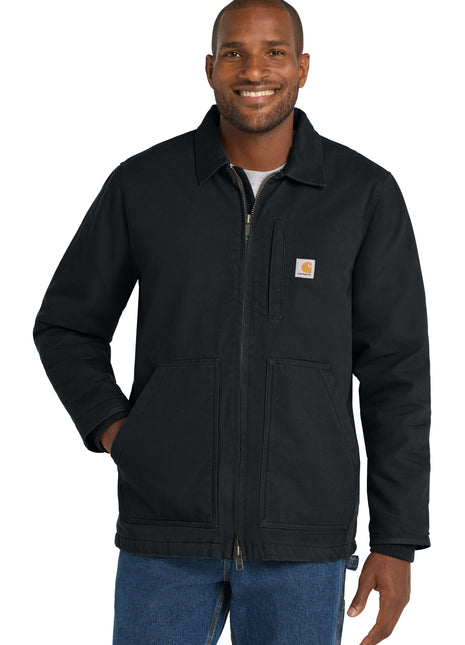 Carhartt® Tall Sherpa-Lined Coat CTT104293 - Black | Carhartt