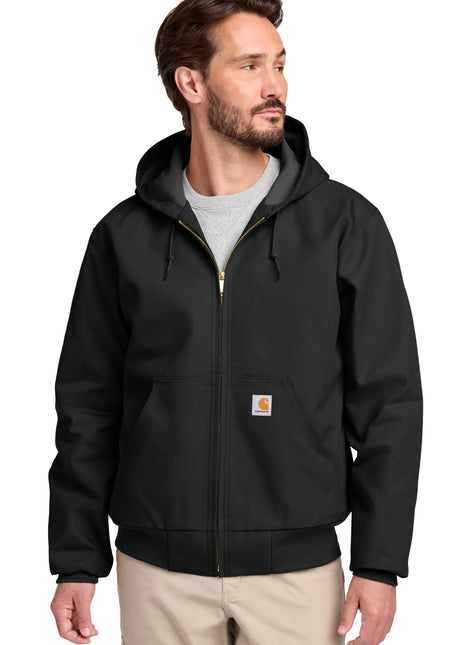 Carhartt ® Tall Thermal-Lined Duck Active Jac. CTT106678 - Black | Carhartt