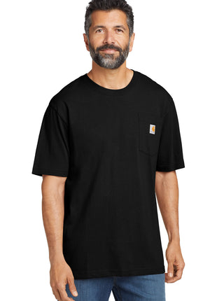 Carhartt ® Tall Workwear Pocket Short Sleeve T-Shirt. CTTK87 - Black | Carhartt