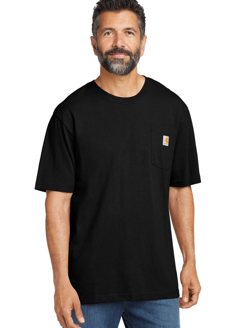 Carhartt ® Tall Workwear Pocket Short Sleeve T-Shirt. CTTK87 - Black | Carhartt