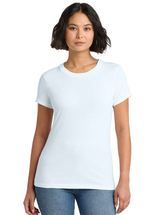 District® Women's Perfect Weight®Tee. DM104L - Bright White | District