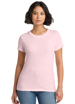 District® Women's Perfect Weight®Tee. DM104L - Carnation Pink | District