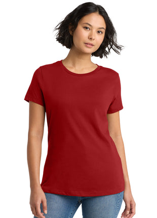 District® Women's Perfect Weight®Tee. DM104L - Classic Red | District