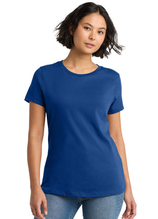 District® Women's Perfect Weight®Tee. DM104L - Deep Royal | District