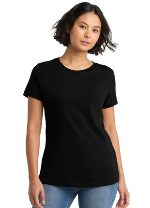 District® Women's Perfect Weight®Tee. DM104L - Jet Black | District