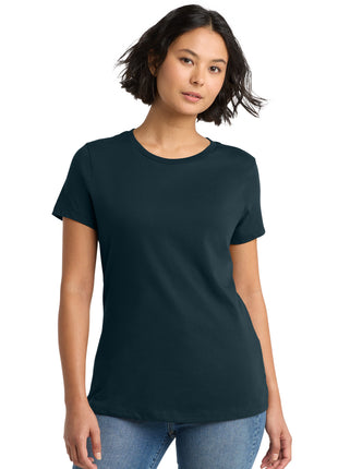 District® Women's Perfect Weight®Tee. DM104L - New Navy | District