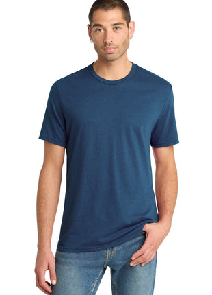 District® Perfect Blend® CVC Tee. DM108 - Deep Royal Fleck | District
