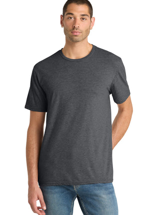 District® Perfect Blend® CVC Tee. DM108 - Heathered Charcoal | District