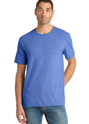 District® Perfect Blend® CVC Tee. DM108 - Heathered Royal | District