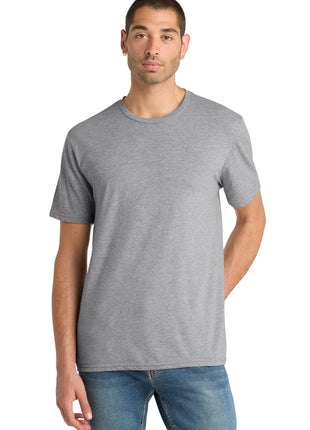District® Perfect Blend® CVC Tee. DM108 - Light Heather Grey | District
