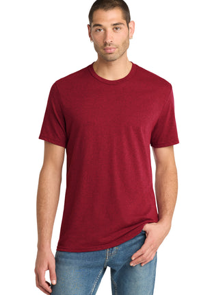 District® Perfect Blend® CVC Tee. DM108 - Red Fleck | District