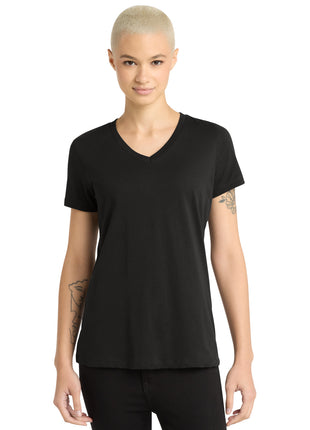 District® - Women's Perfect Weight® V-Neck Tee. DM1170L - Jet Black | District