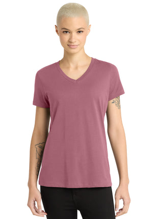 District® - Women's Perfect Weight® V-Neck Tee. DM1170L - Orchid Haze | District