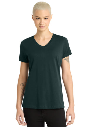 District® - Women's Perfect Weight® V-Neck Tee. DM1170L - Rainforest | District