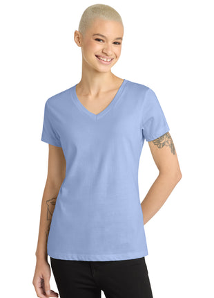 District® - Women's Perfect Weight® V-Neck Tee. DM1170L - Soft Lilac | District