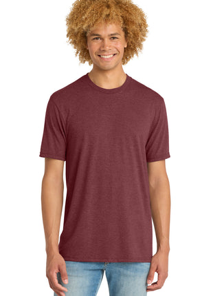 District ®  Perfect Tri ®  DTG Tee DM130DTG - Maroon Frost | District